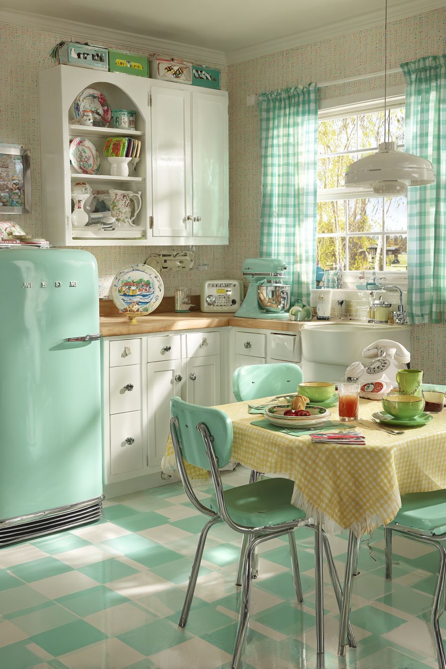 Set the Table with Retro Dinnerware