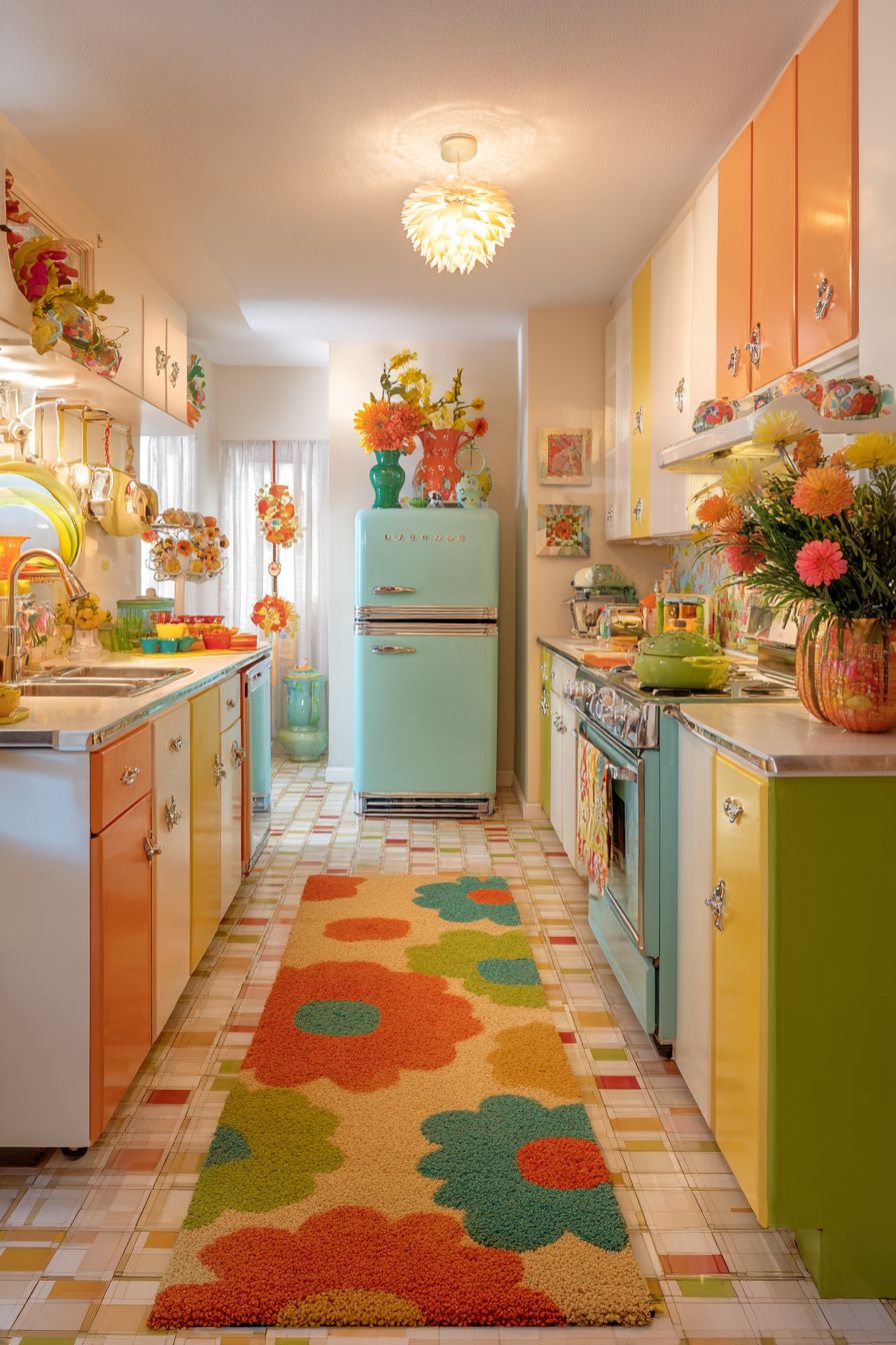 Enhance Comfort with Retro-Patterned Rugs