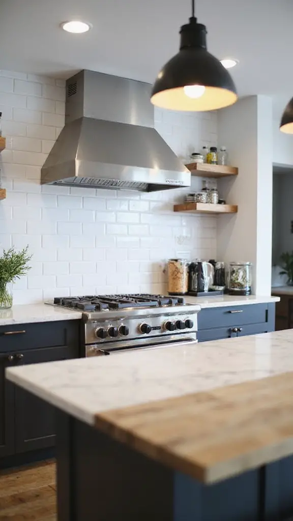 mixed material countertops advantage