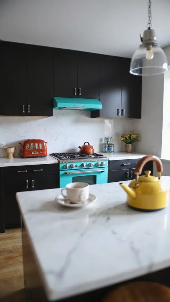 colorful kitchen appliance trends