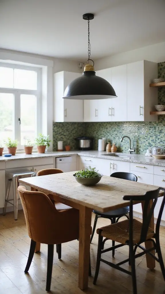 stylish seating texture mix