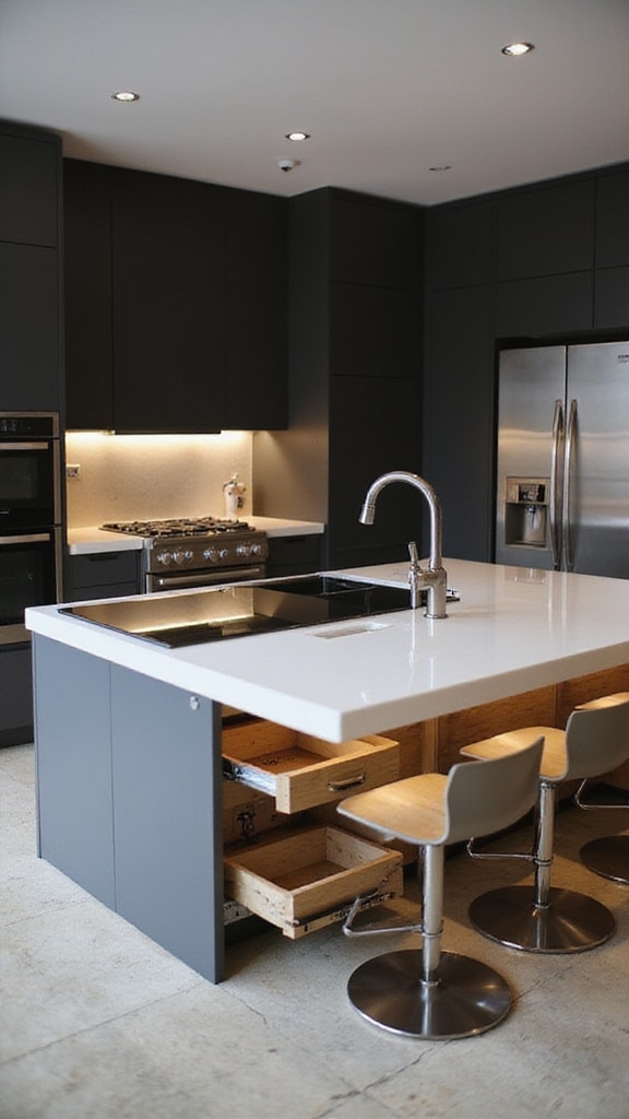 functional kitchen island designs