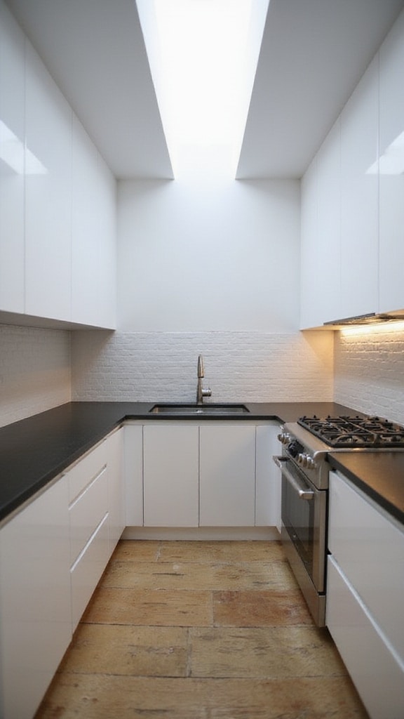 efficient galley kitchen design