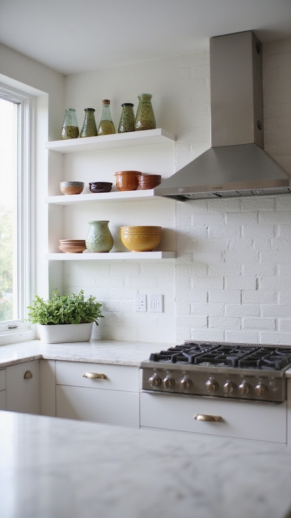 modern open shelving solutions
