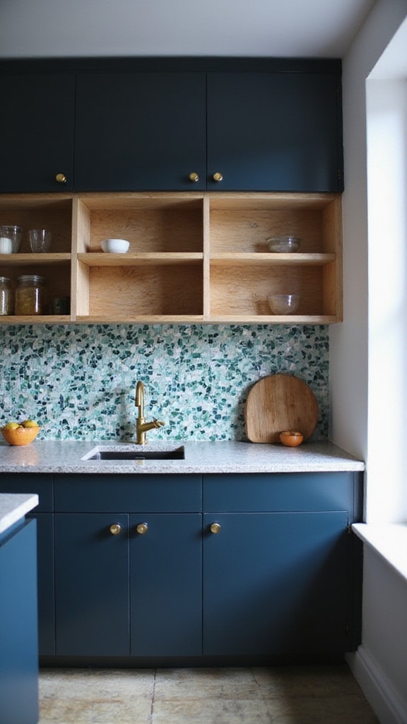 color and texture in kitchen design