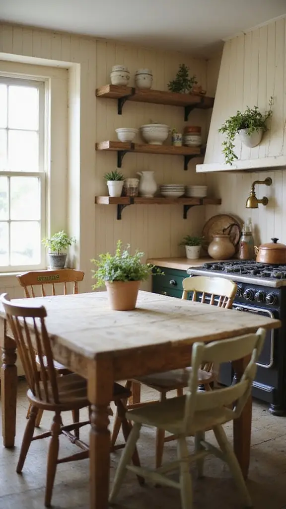 charming cottage kitchen aesthetic