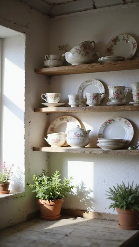 showcase charming decorative dishware