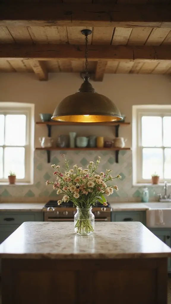 inviting rustic pendant lighting