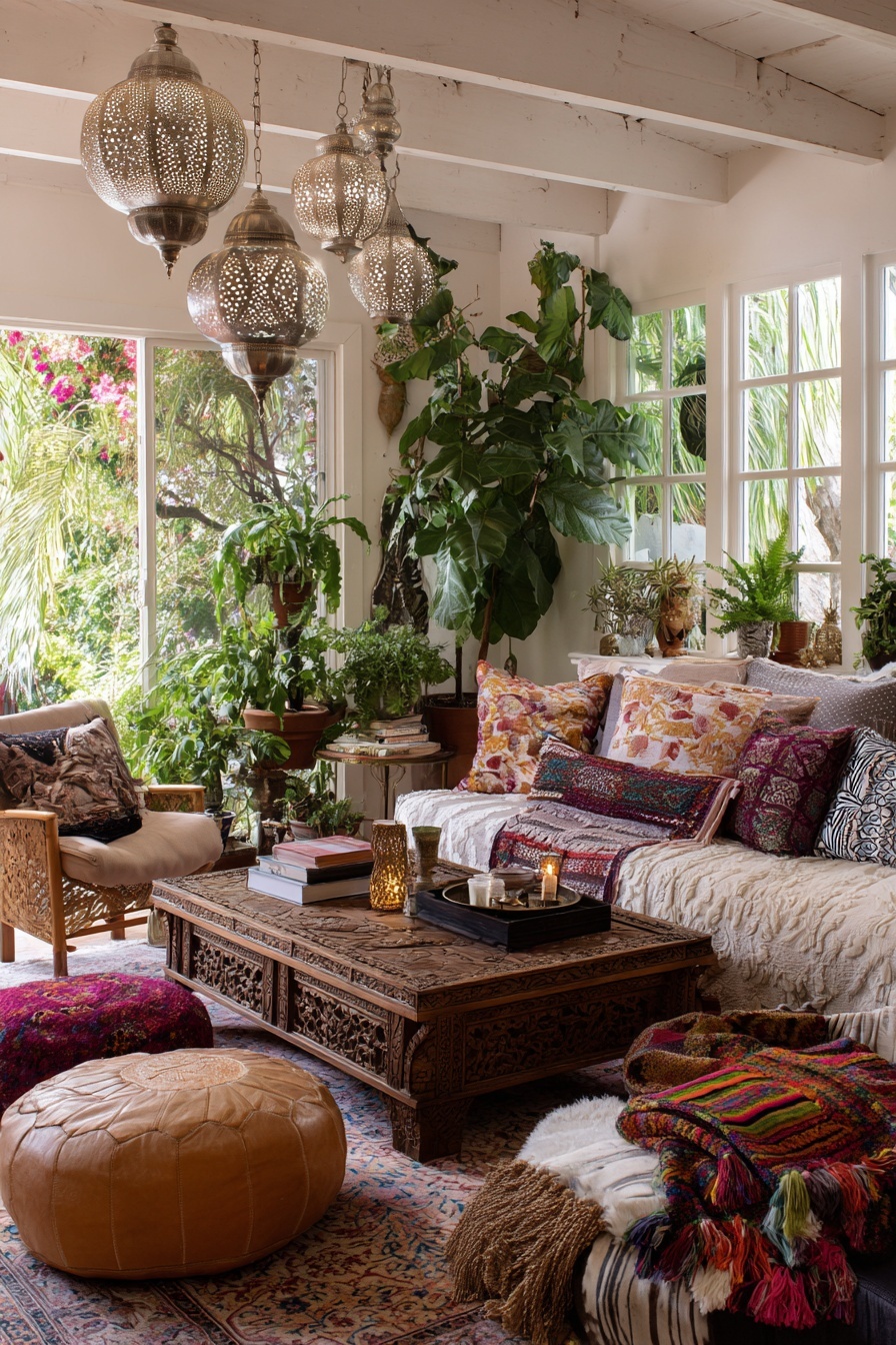 Set the Mood with Soft Lantern Lighting