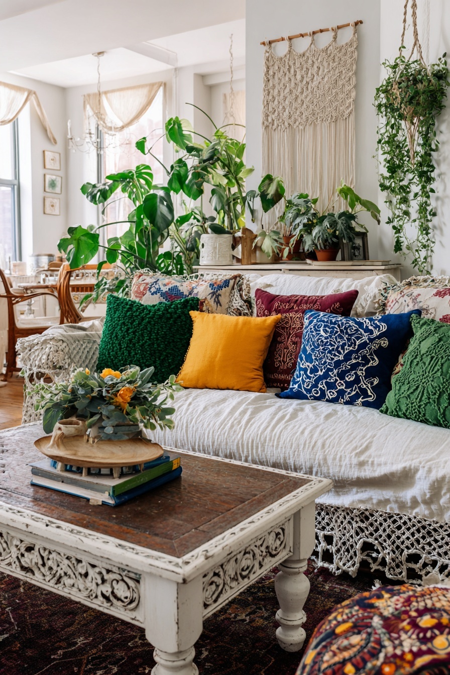 Brighten Up with Colorful Cushions