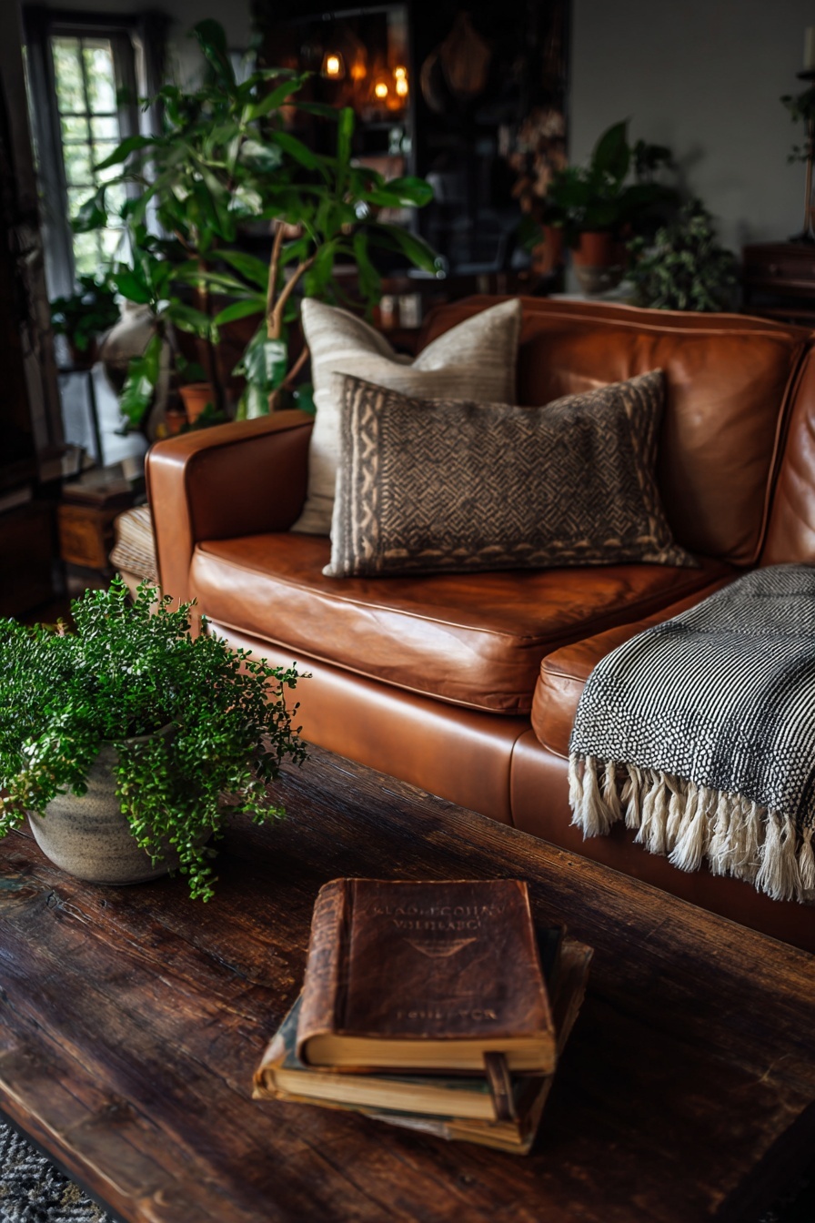 Incorporate Leather Accents