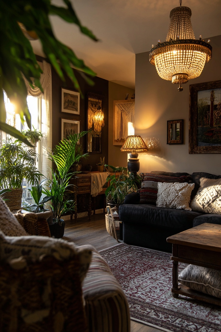 Incorporate Beaded Lighting Fixtures