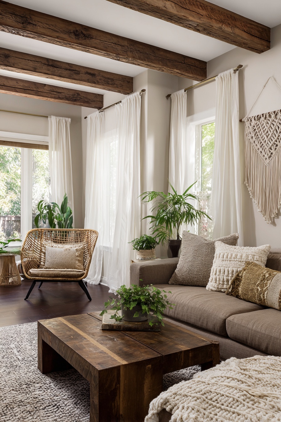 Enhance Natural Light with Sheer Drapes