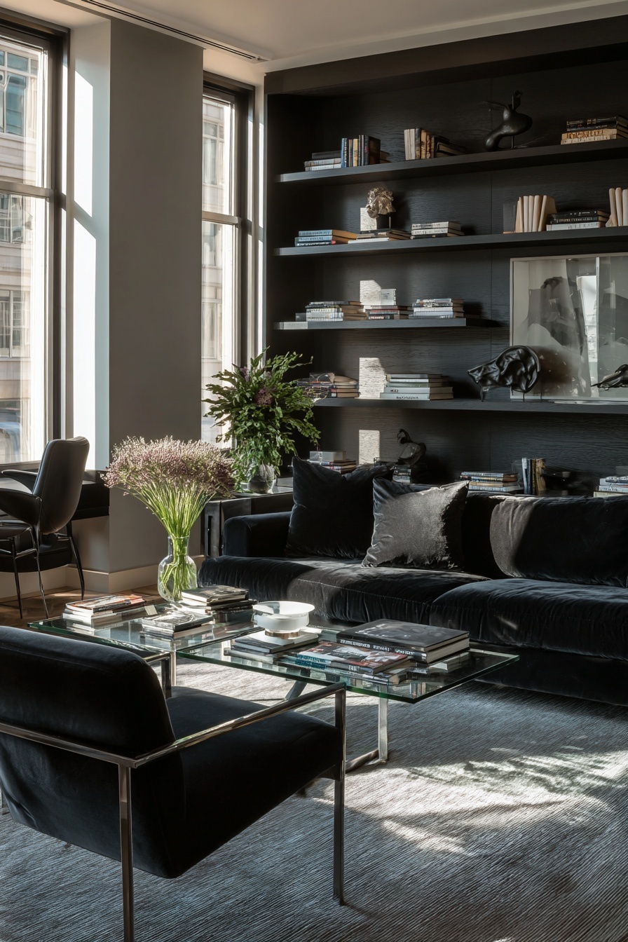 Elegant Simplicity: Black Furniture Pieces