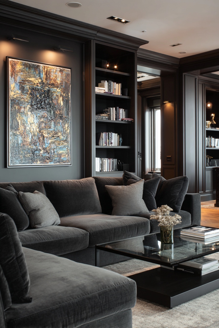 Statement Pieces: Black and White Art