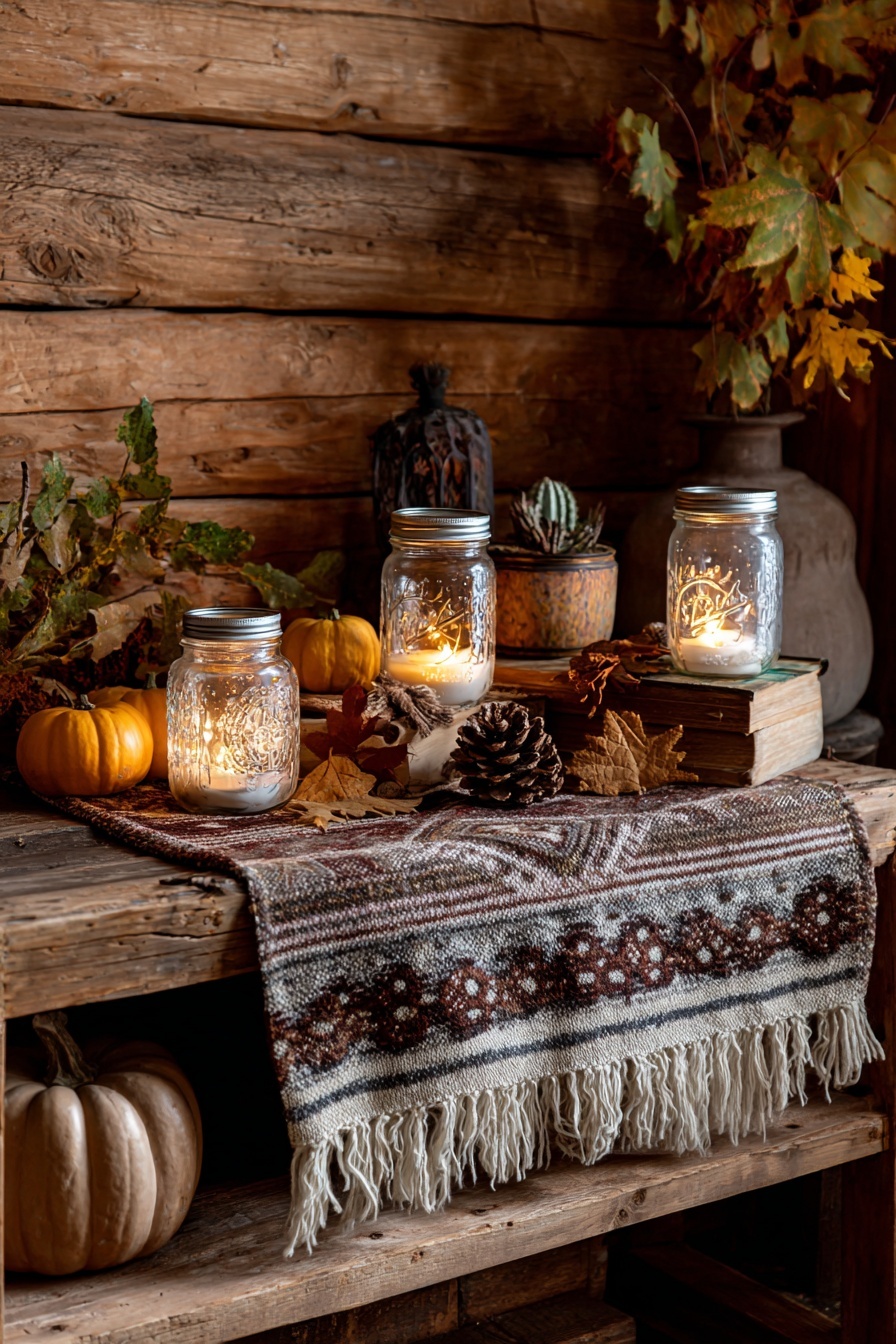 Upcycled Jar Lanterns