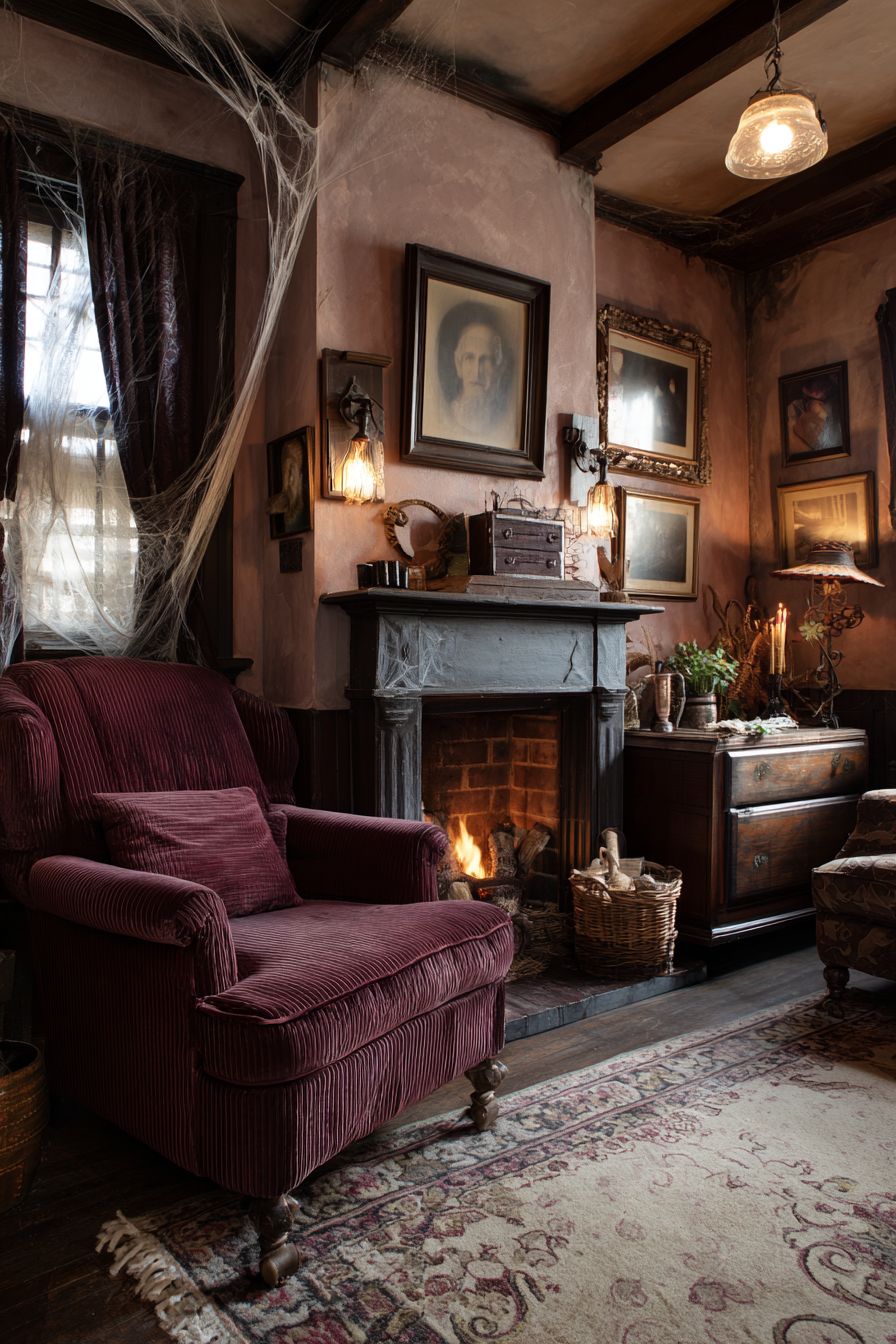 Adorn Walls with Spooky Portraits