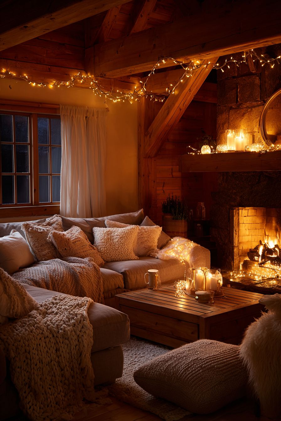 Incorporate Soft, Warm Lighting