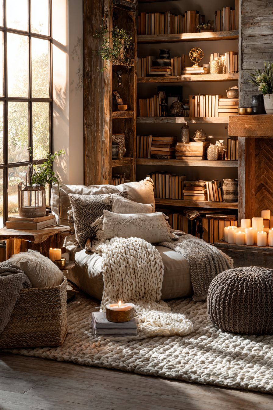 Feature a Cozy Rug underfoot