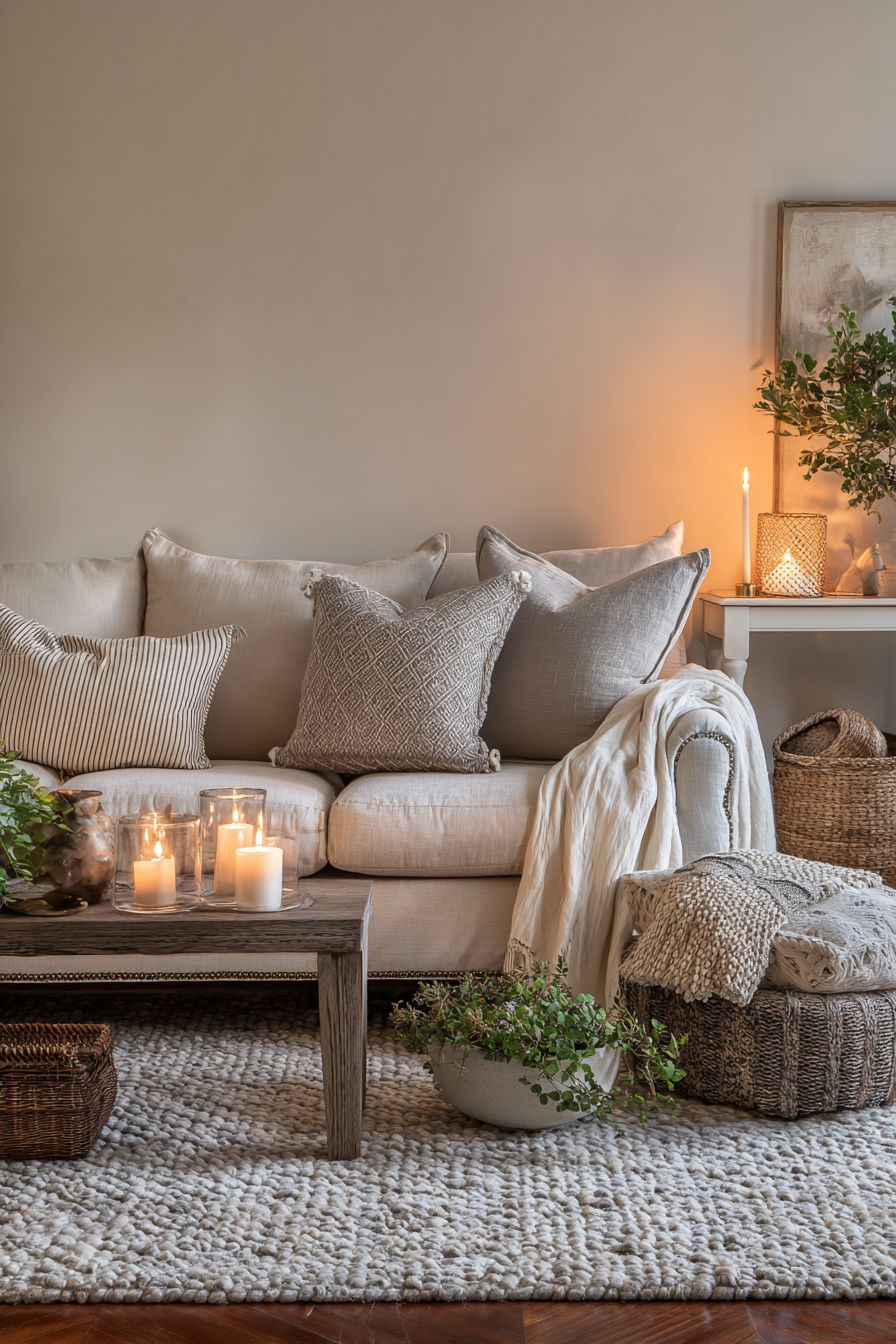 Use Soft, Neutral Color Palettes