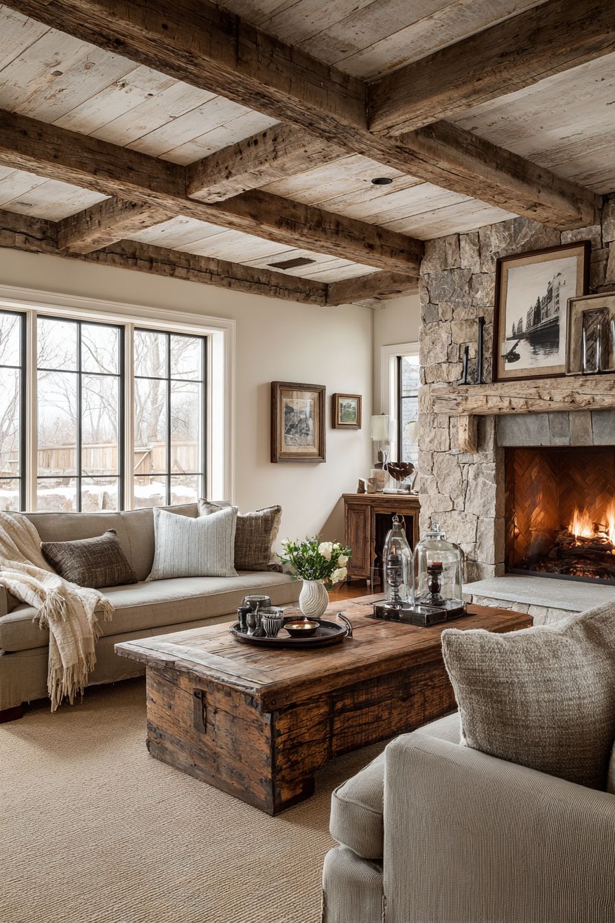 Embrace Natural Warmth with Reclaimed Wood Elements