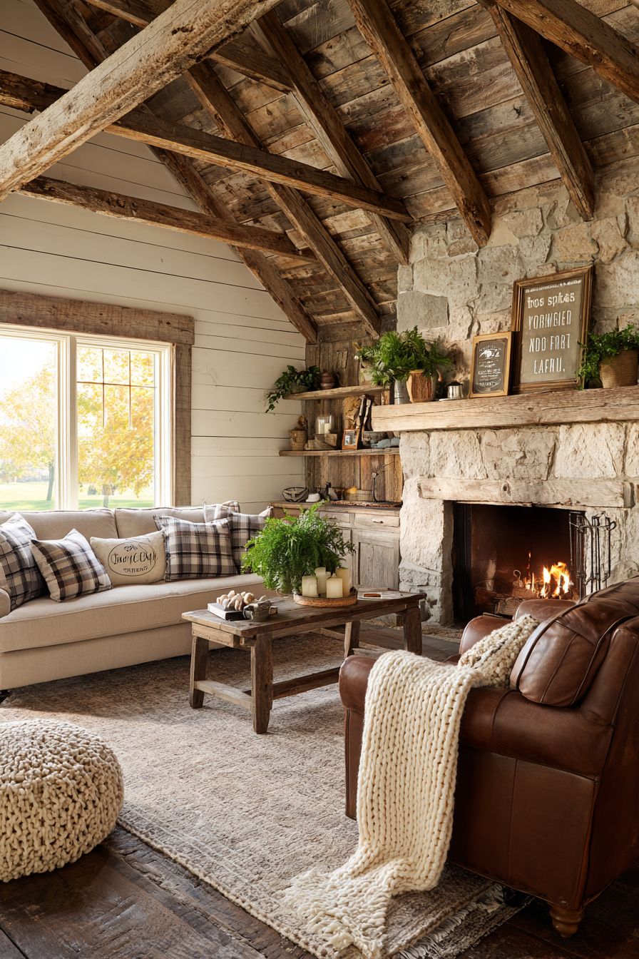 Incorporate Farmhouse-Inspired Signs and Wall Art