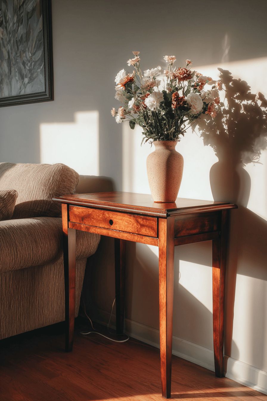 Console Table for Storage