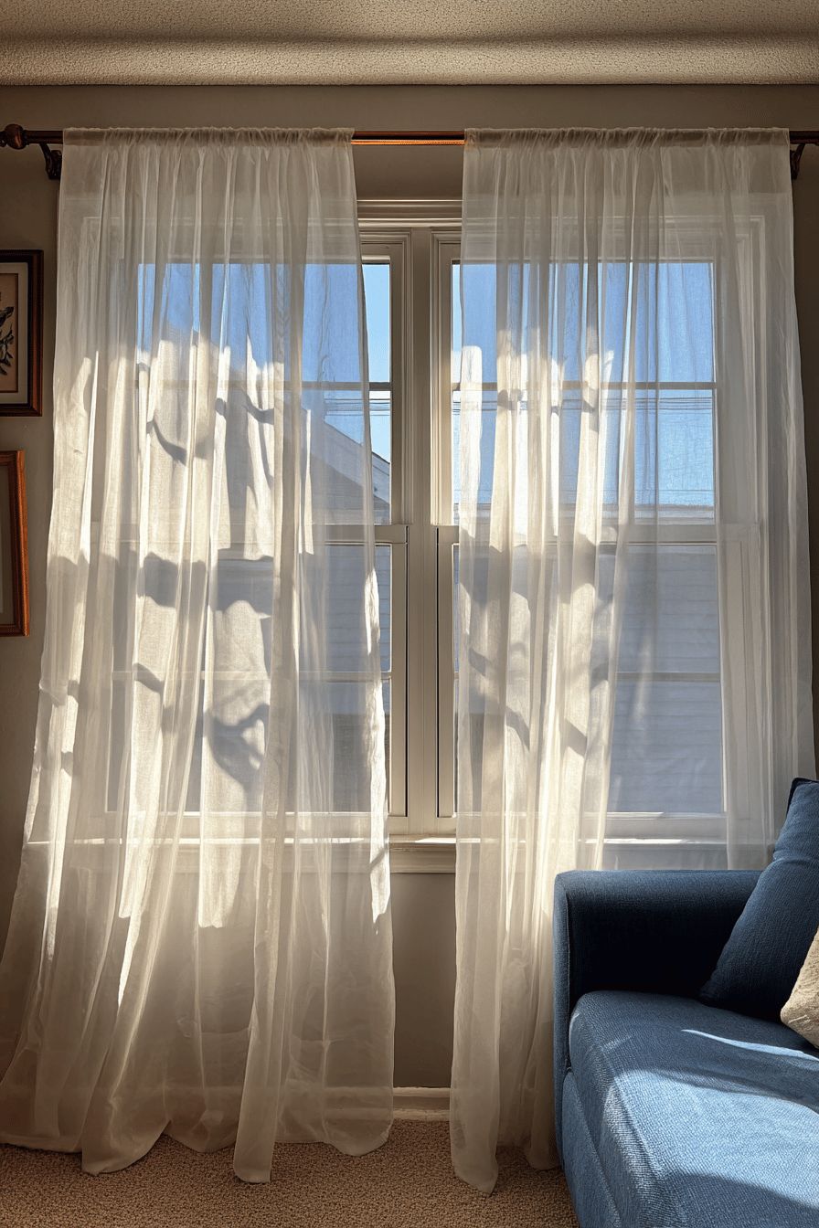 Sheer Curtains for Natural Light