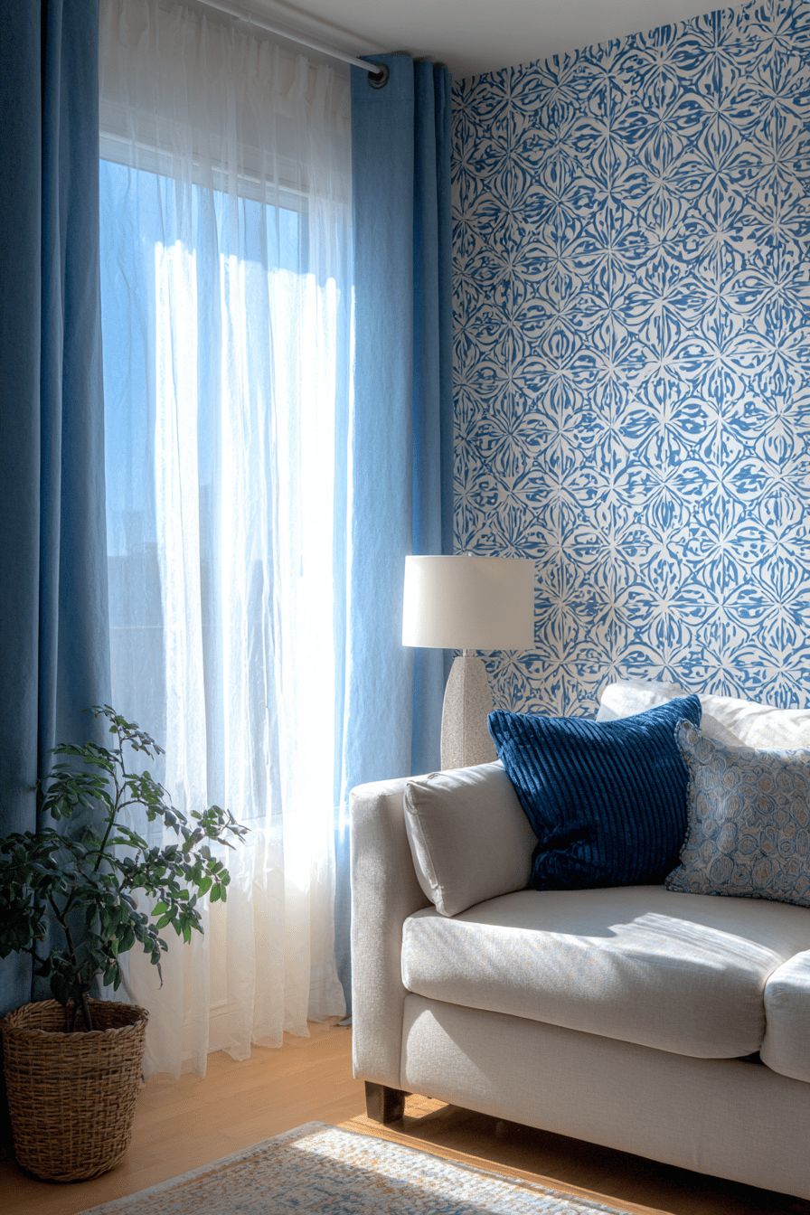 Peel-and-Stick Wallpaper Accent Wall