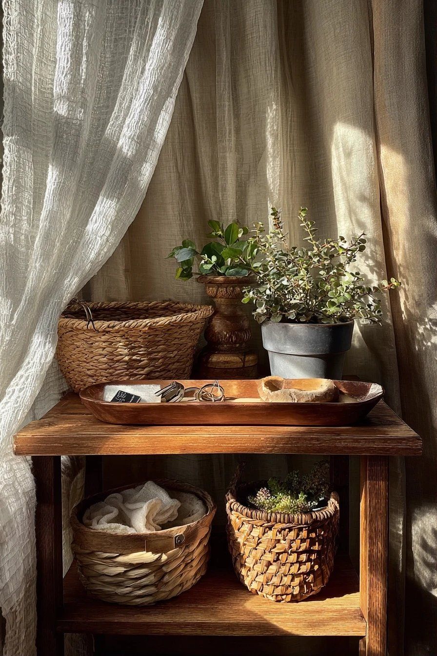 Baskets and Trays for Organization