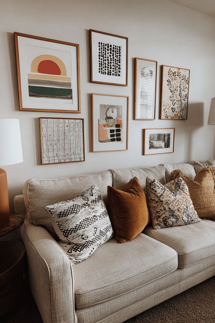Curate a Boho Gallery Wall