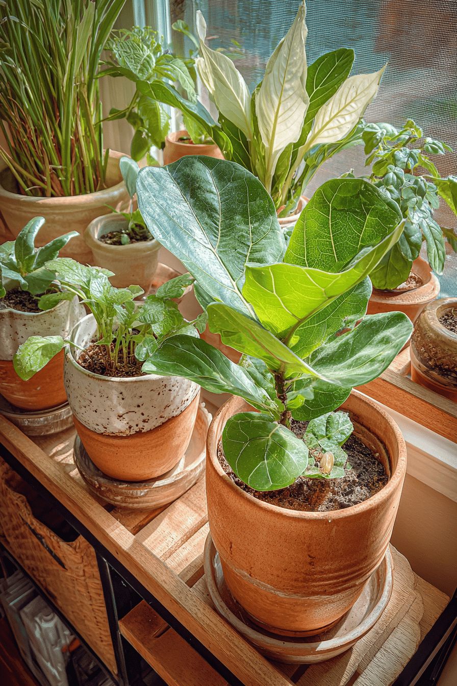Indoor Plants for Fresh Living Room