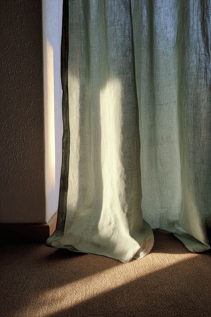 Textured Curtains for Living Room