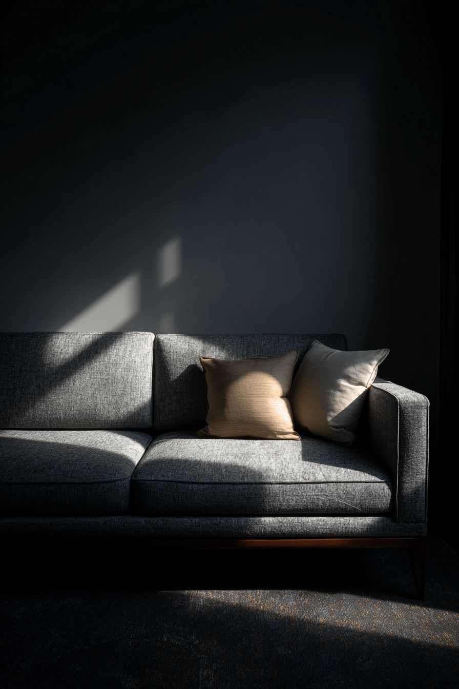 Select a Sleek Sofa with Clean Silhouettes