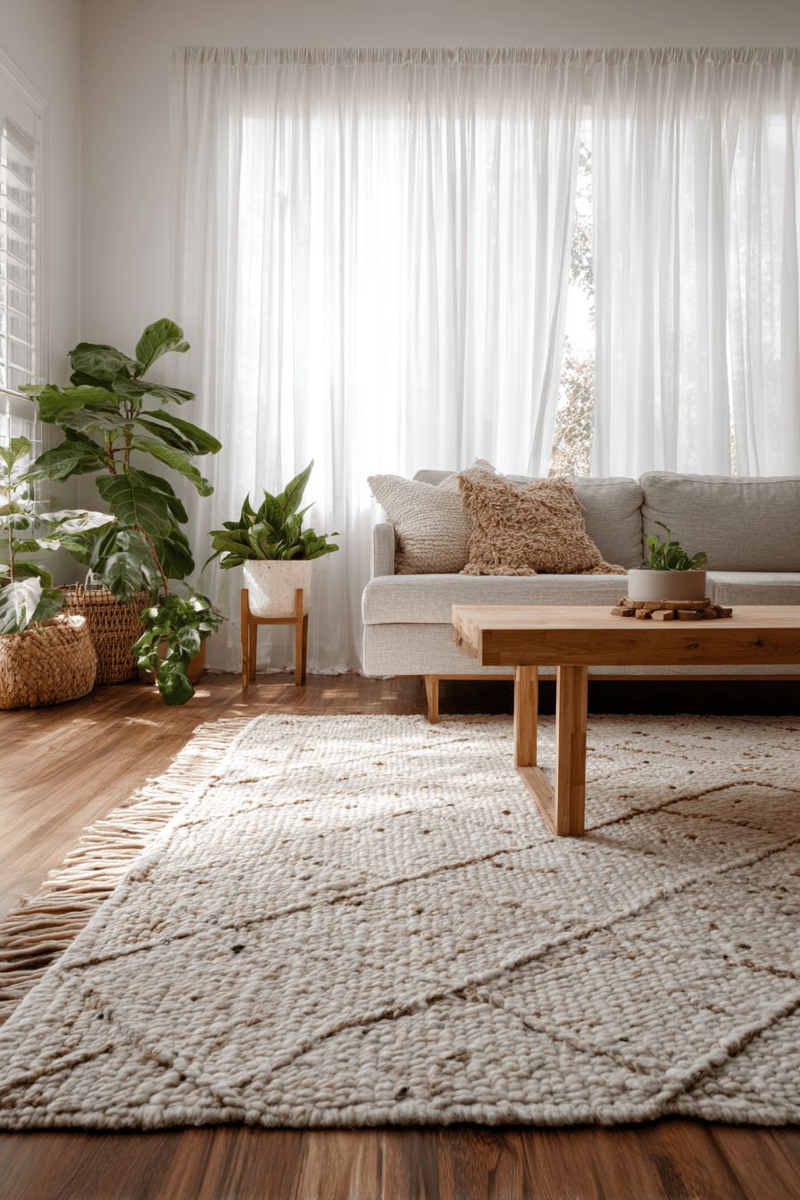 Introduce Natural Texture with a Jute Rug