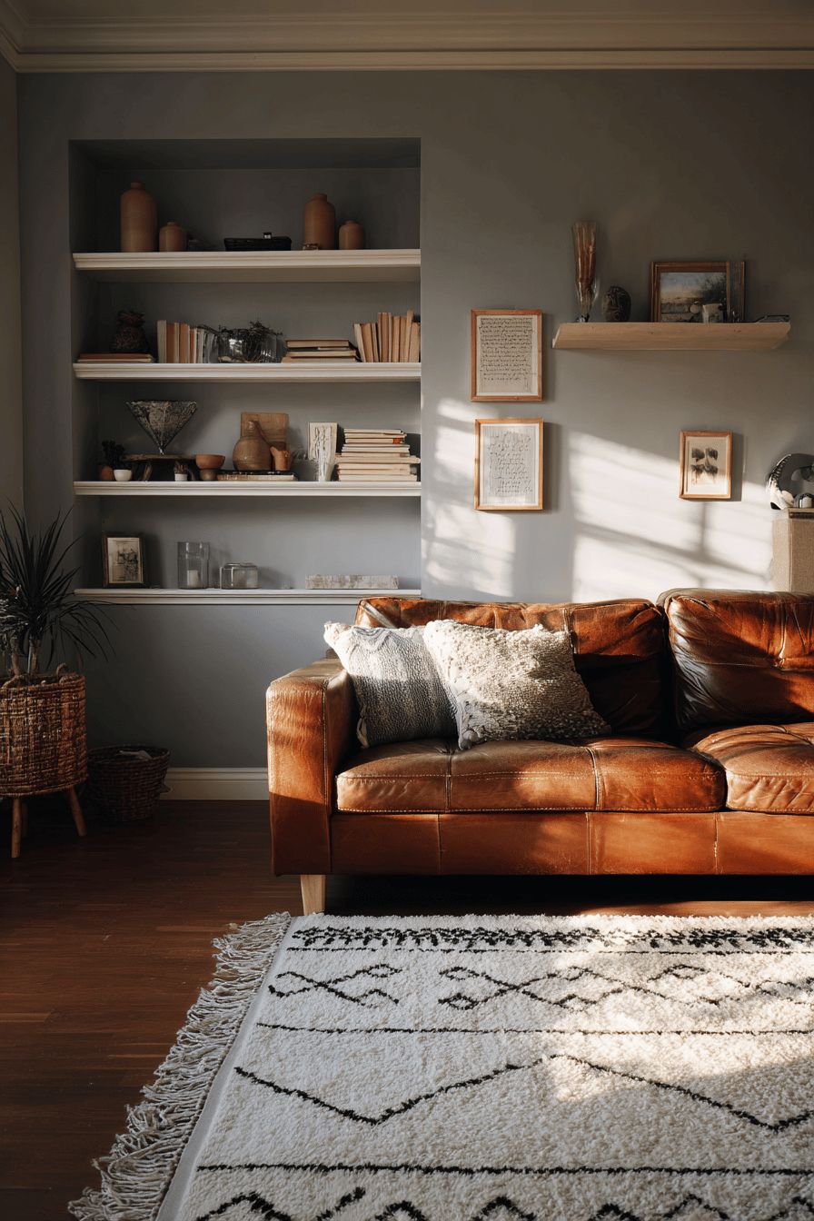 Open Shelving for Decor Display