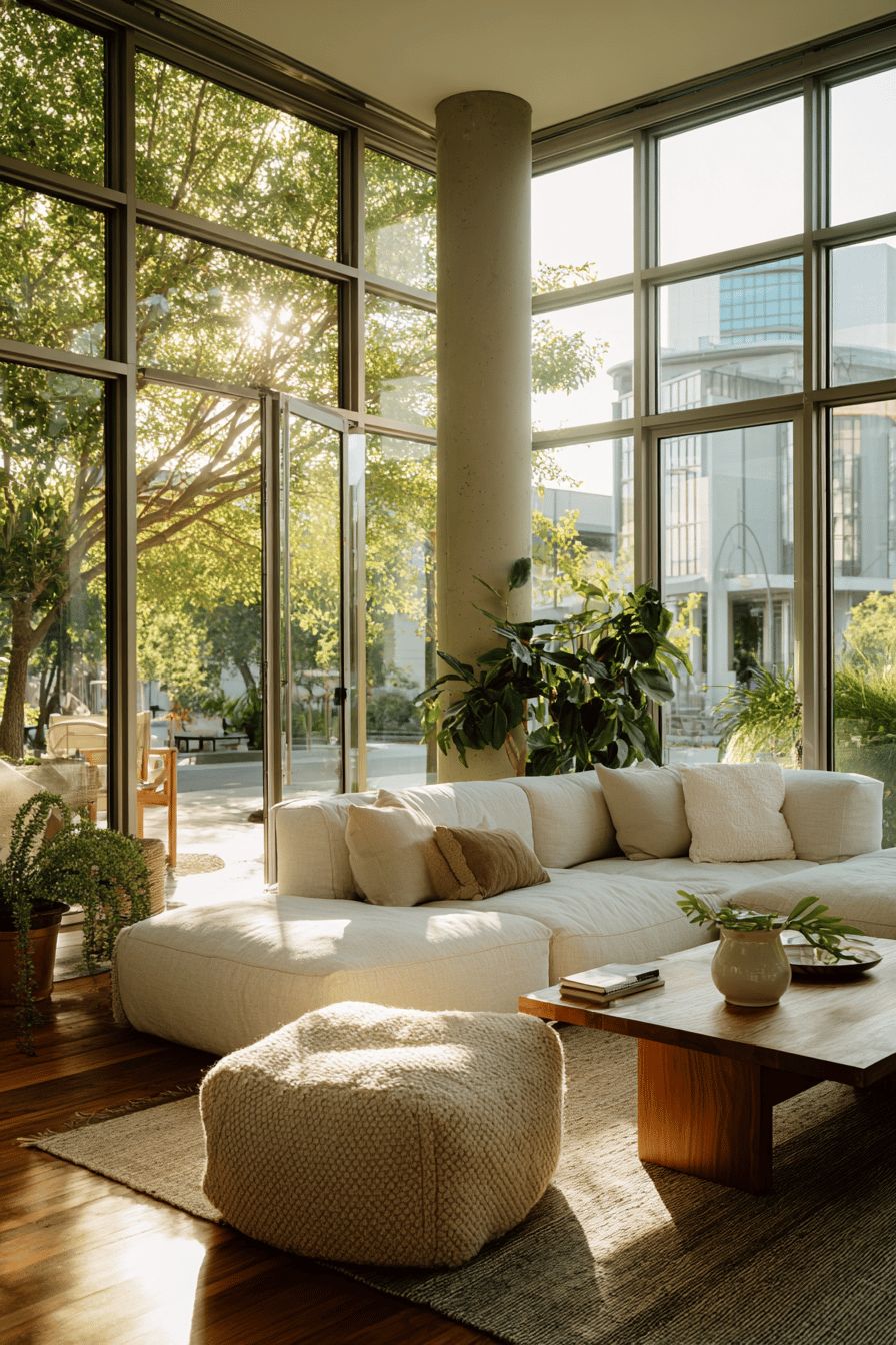 Oversized Windows for Brightness