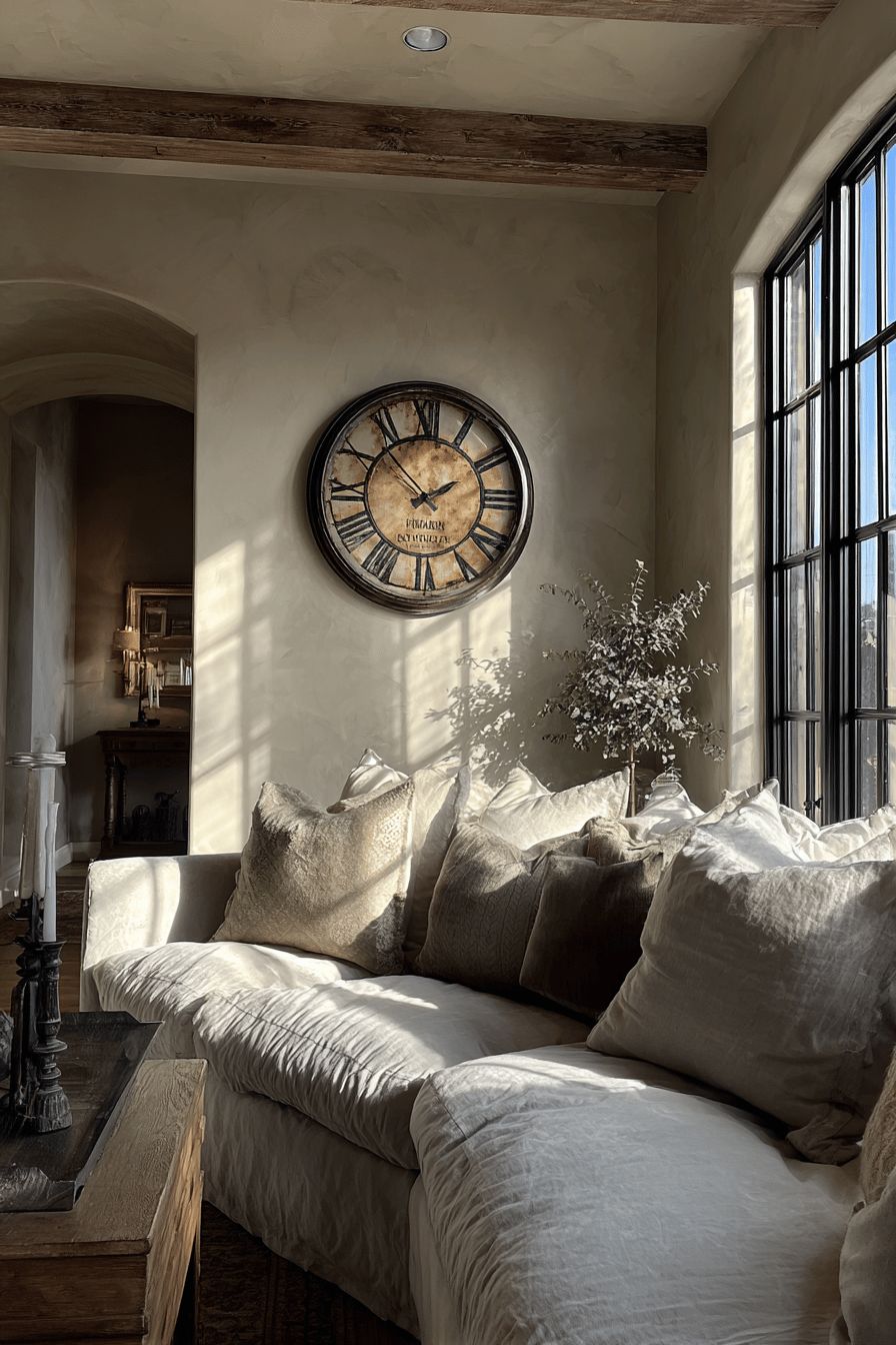 Antique Farmhouse Clock