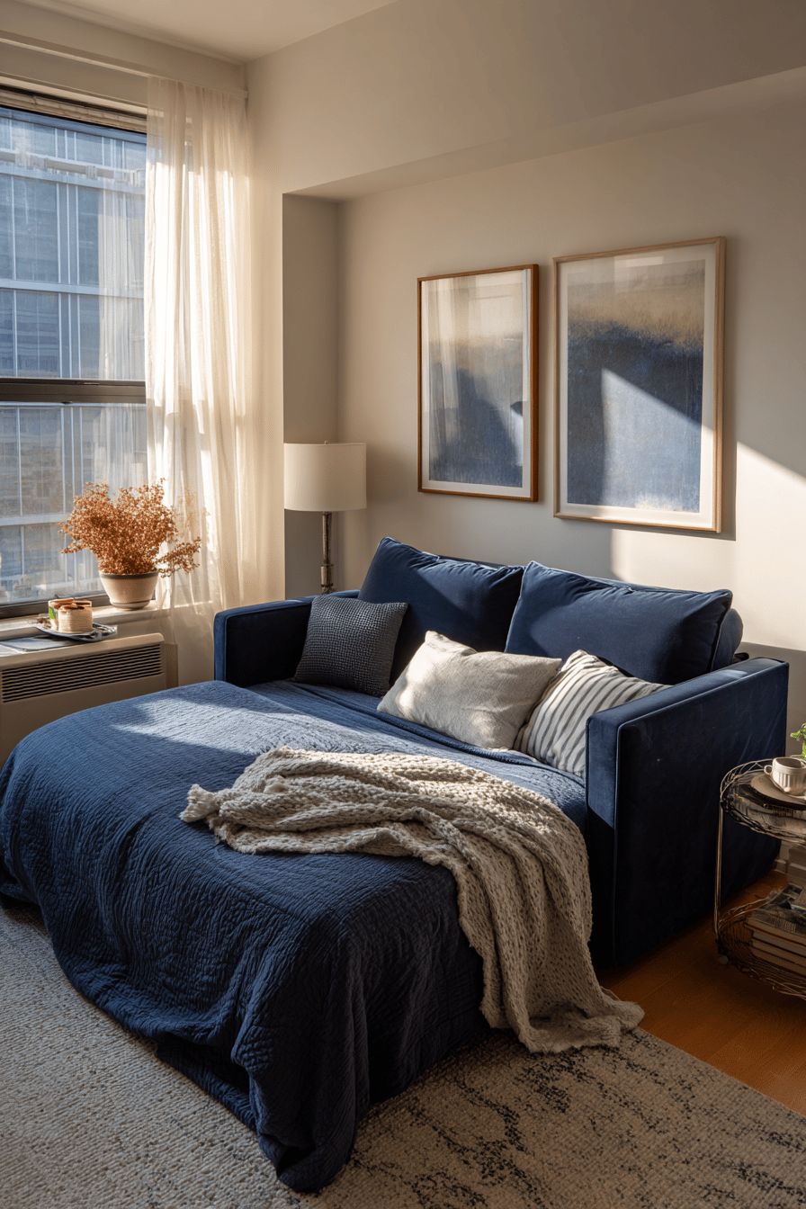 Use Multi-functional Furniture Like a Sleeper Sofa