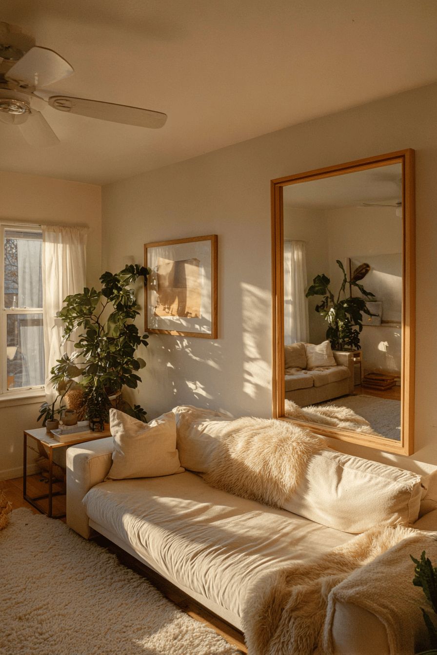 Utilize Mirrors to Make the Room Appear Larger