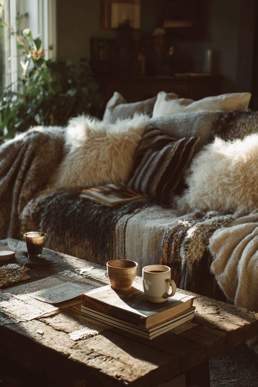 Combine Various Textiles for Depth