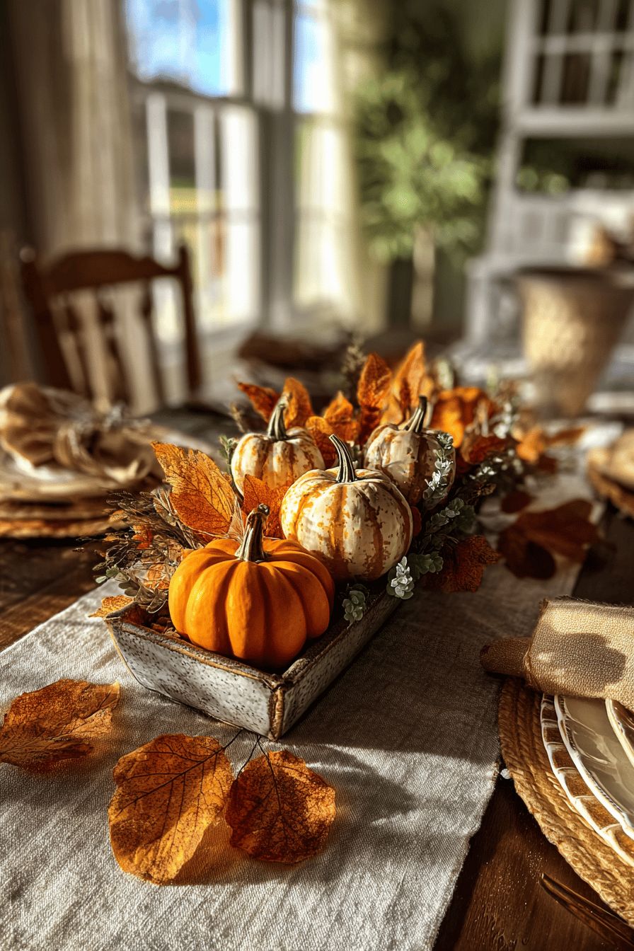 Style a Seasonal Centerpiece