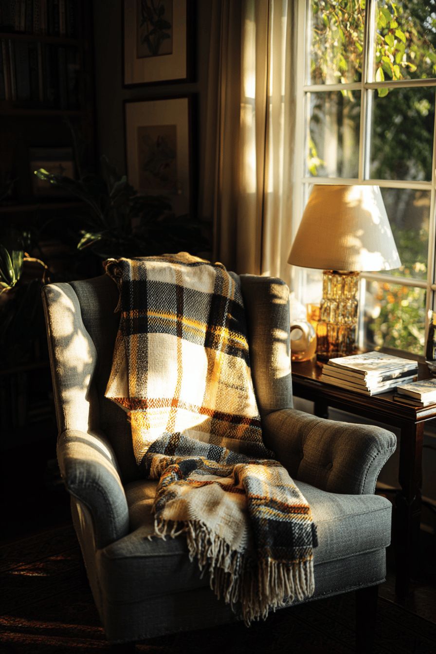 Layer in Warmth with Plaid Throws