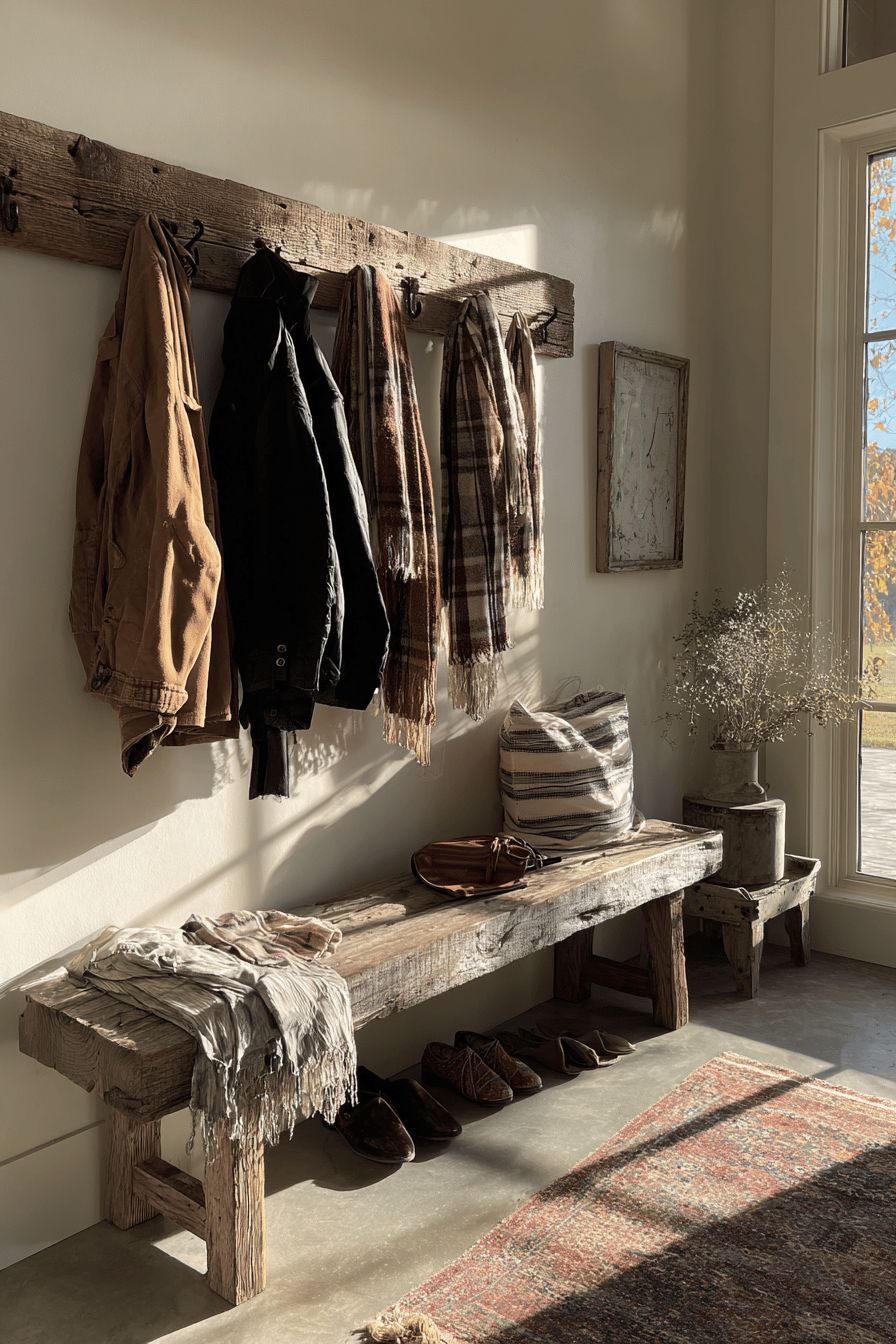 Functional Rustic Coat Racks