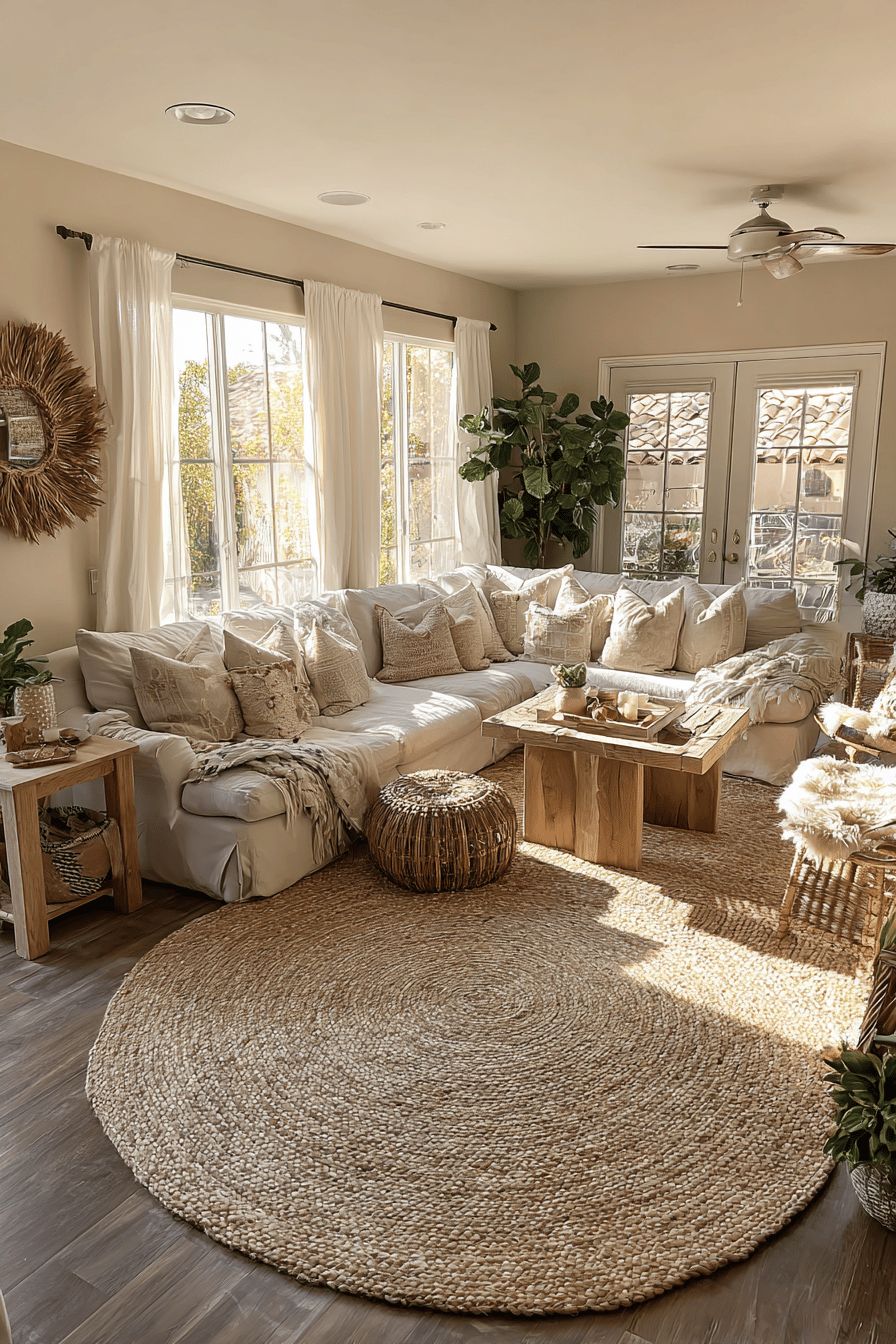 Braided Jute Rugs for Earthy Comfort