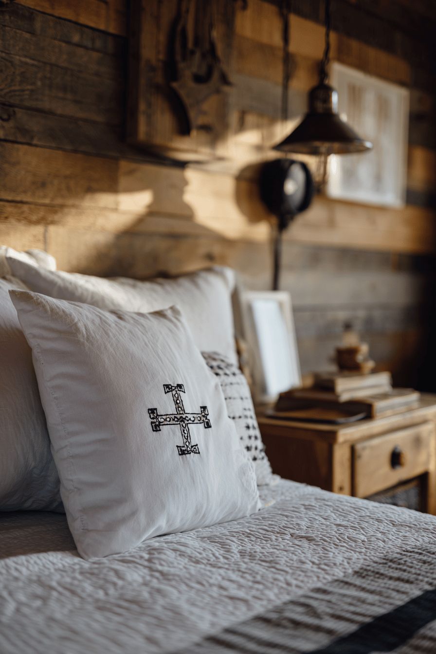 Custom Stenciled Pillowcases for Personal Flair