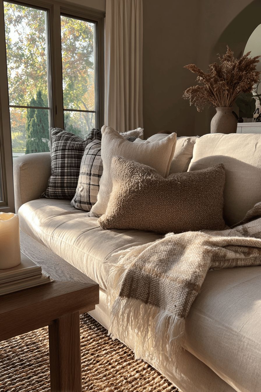 Woolen Throw Pillows for Cozy Layers