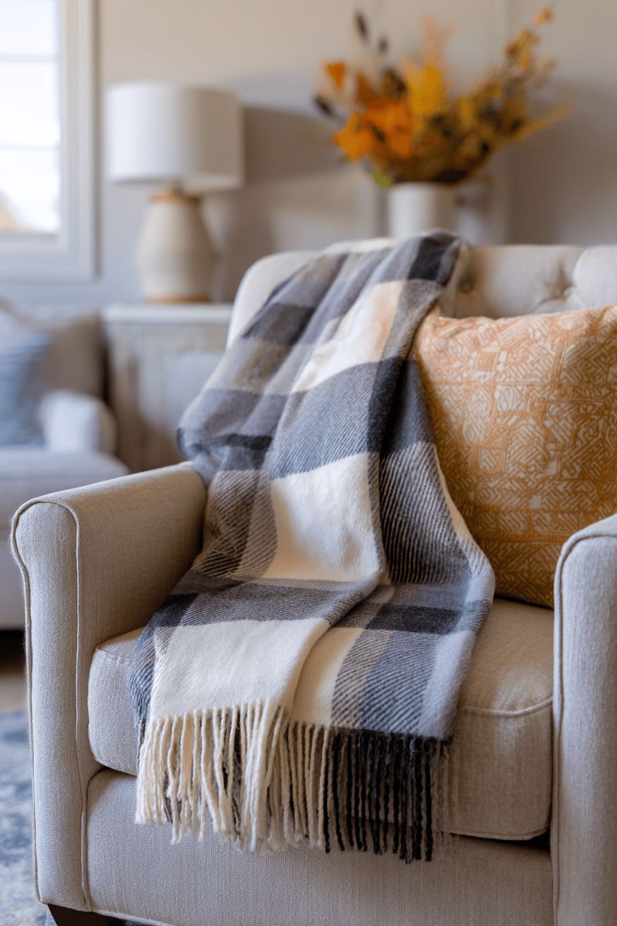 Plaid Pattern Decor