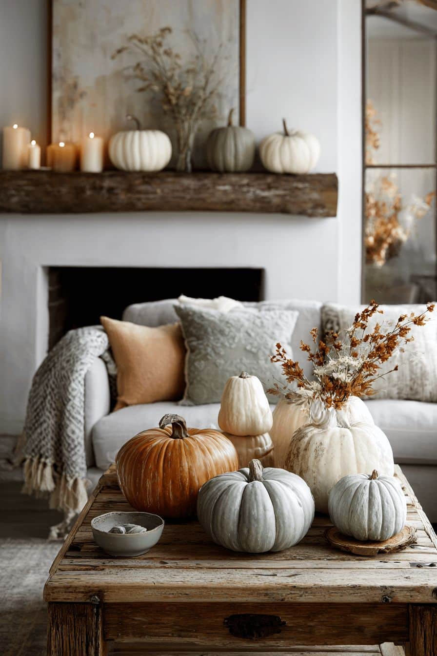 Decorate with Pumpkins Beyond the Porch