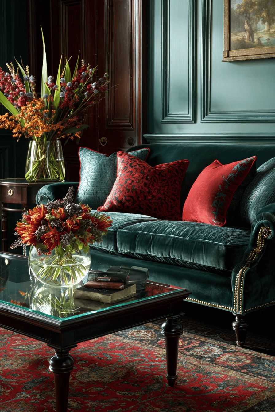 Elevate with Rich Jewel Tones